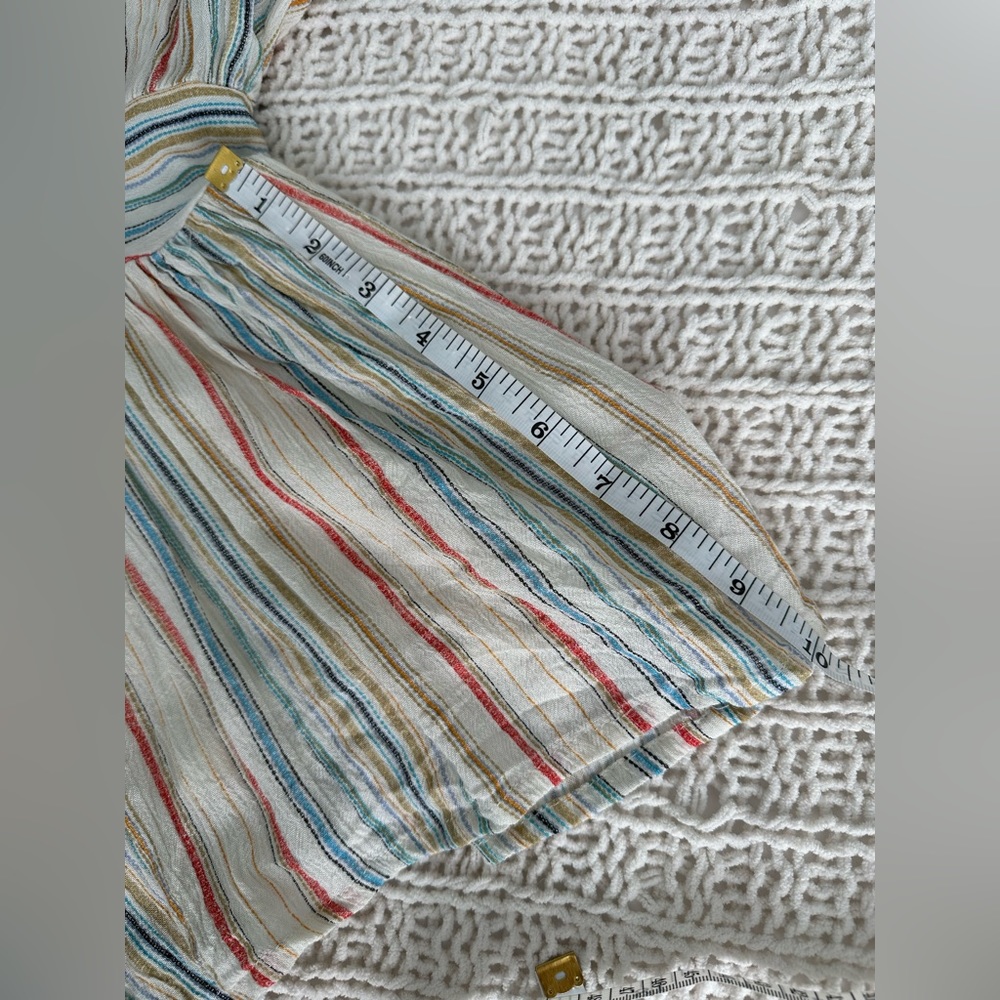 Urban Outfitters Short Sleeved Striped Romper - Picture 4 of 8